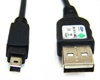 USB A / Mini Stecker Fuji1 Datenkabel - 3m